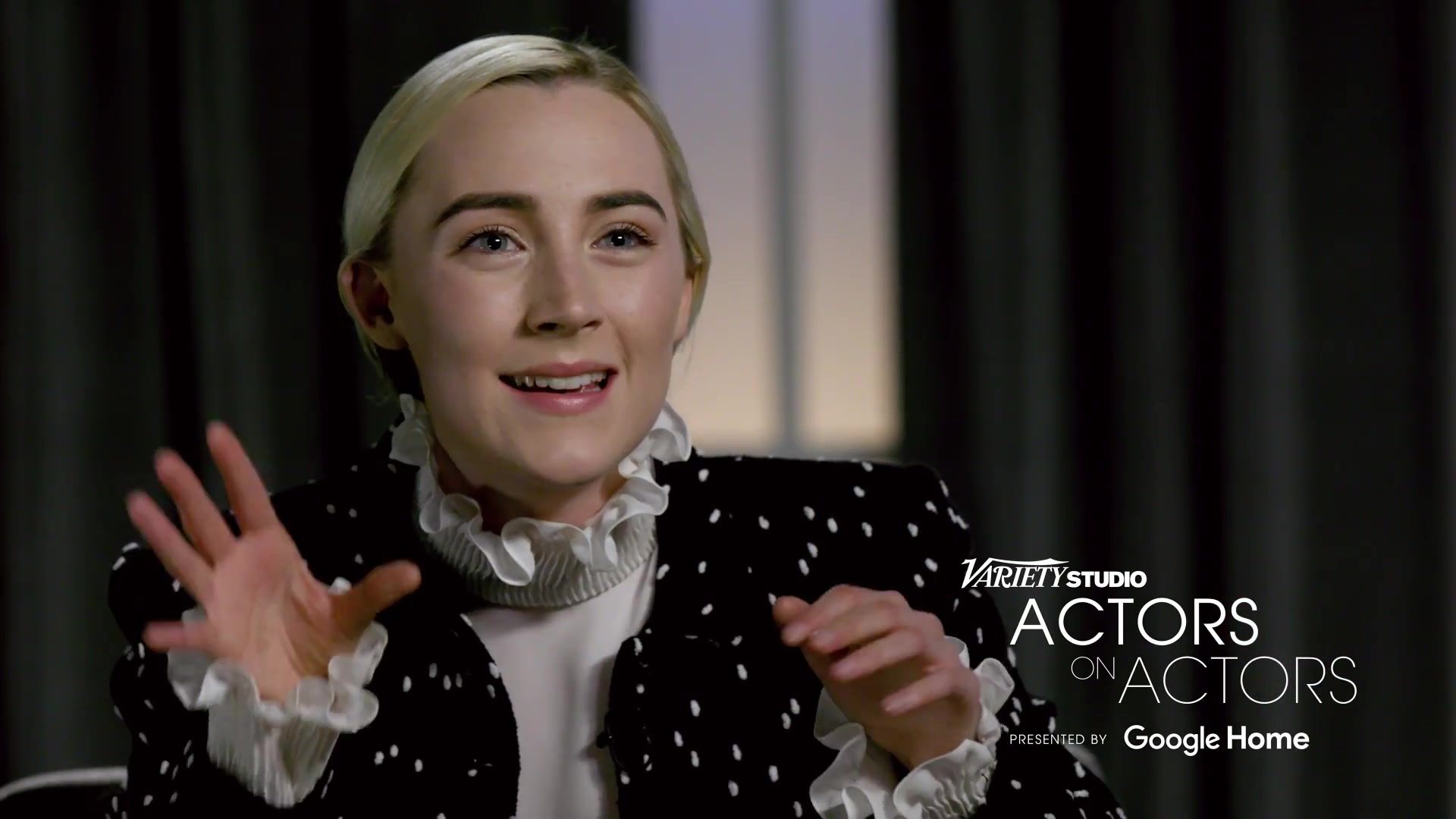 Variety Studio: Actors On Actors (2017) - 040 - Saoirse Ronan Fan ...